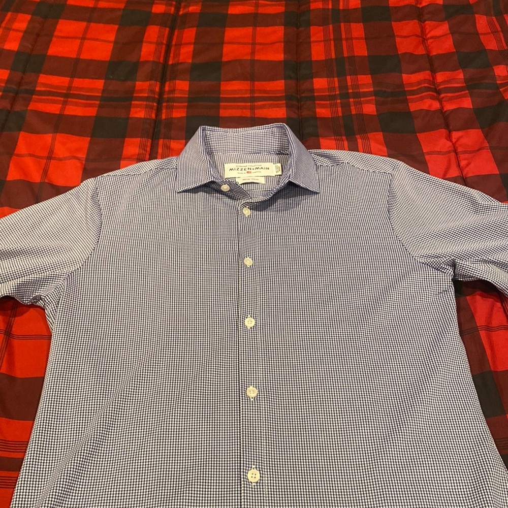 COPY - COPY - Mizzen + Main Performance Dress Shirt Size M